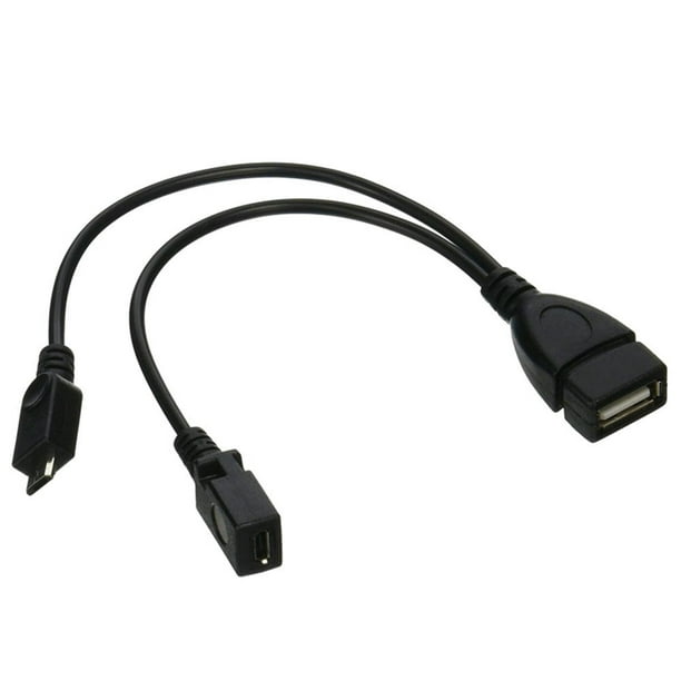 PRO OTG Power Cable Works for LG G4s with Power Connect to Any Compatible USB Accessory with MicroUSB 